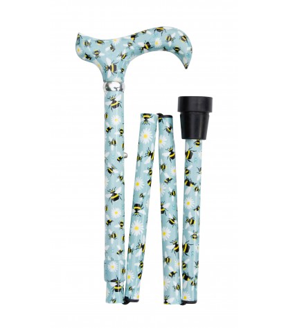 Canne de marche pliante abeilles