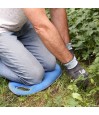 Support confort genoux bleu