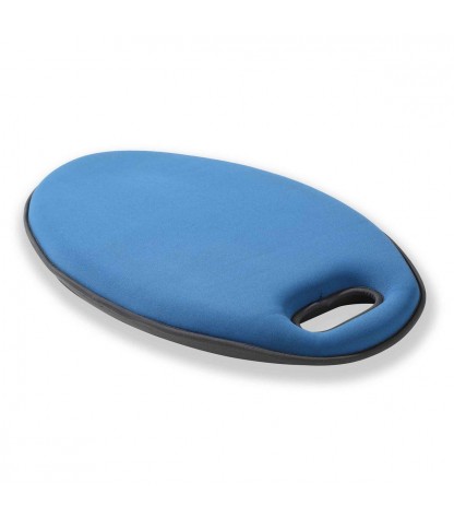 Support confort genoux bleu