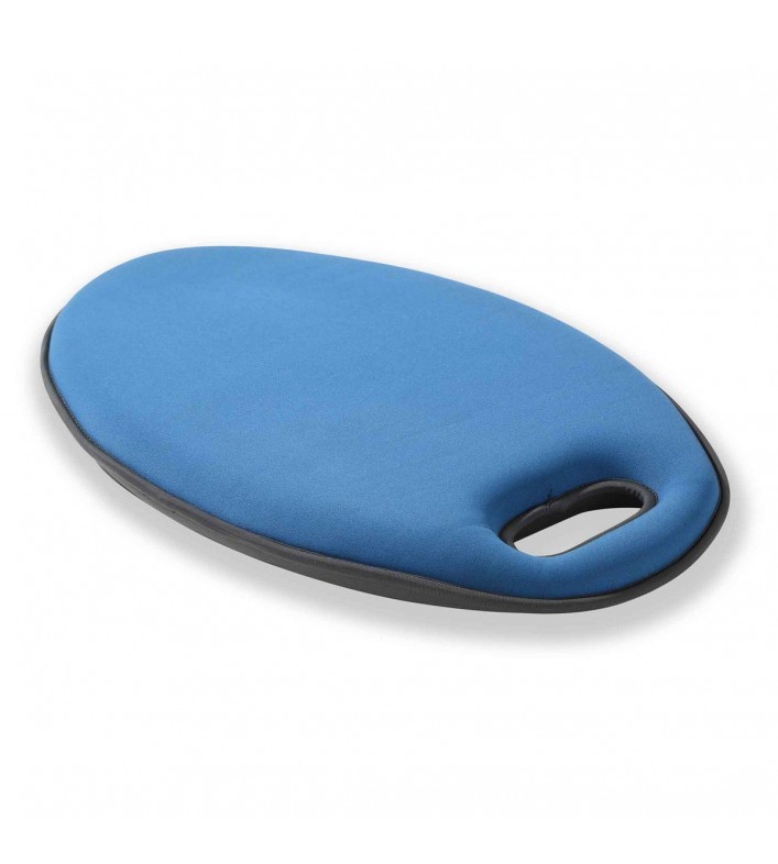 Support confort genoux bleu