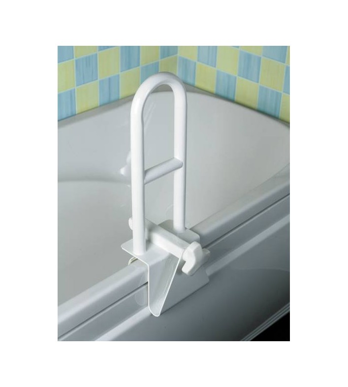 Barre d'appui de baignoire. Soutien pour  entrer et sortir du bain.