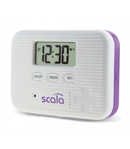 Pilulier avec alarme 6 compartiments 5 alarmes programmables médicaments senior