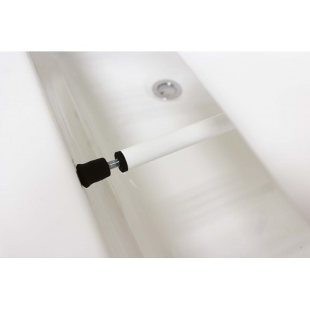 Siège de bain pivotant 360° avec accoudoirs escamotables – Sécurité et confort pour baignoire jusqu’à 72 cm