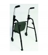 Rollator d'intérieur Modulo à 2 roues, vue arrière.