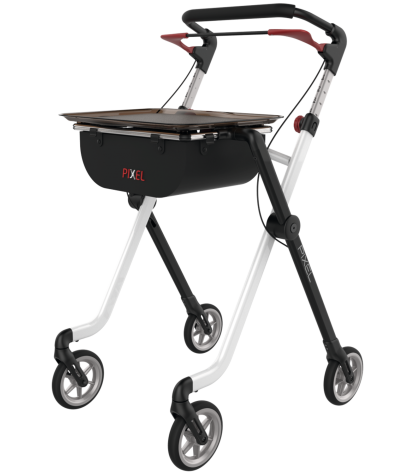 Rollator Pliant Rehasense Pixel 4 roues- Léger et pliable