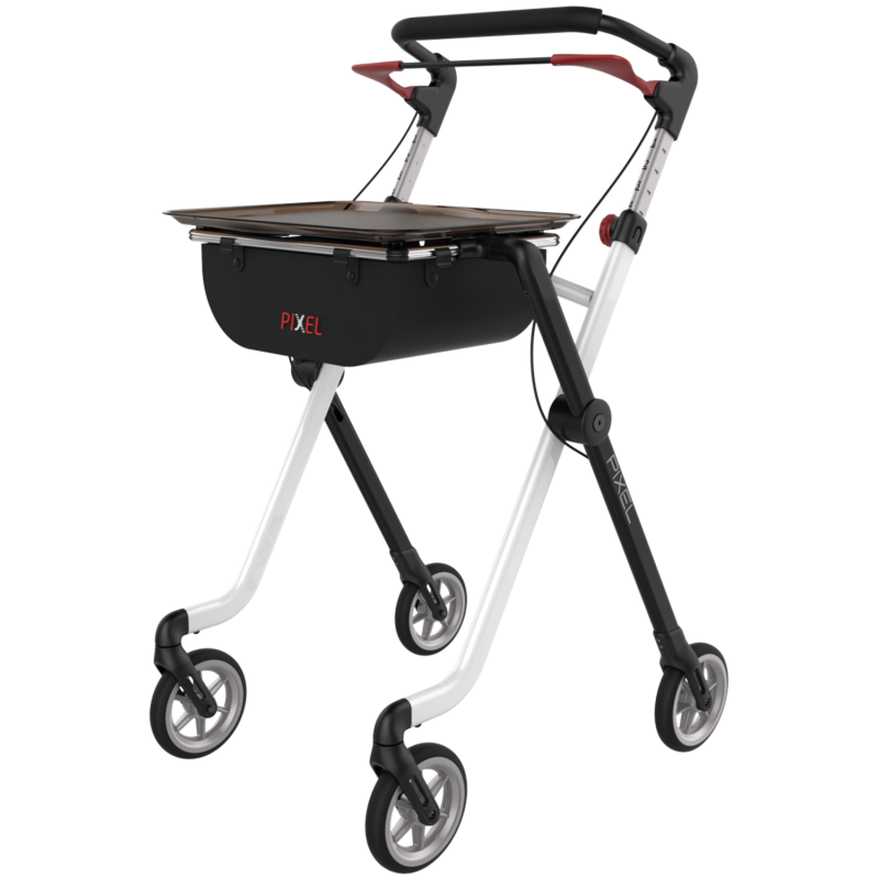 Rollator Pliant Rehasense Pixel 4 roues- Léger et pliable