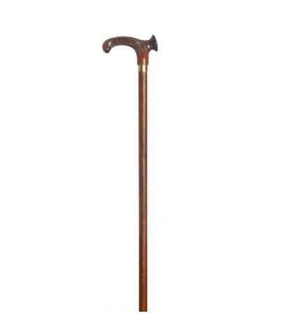 Canne orthopédique Relax Grip, droite, à fût en bois dur, très robuste, alliant un design élégant.