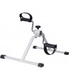 Pédalier exercice réglable blanc métal compact senior rééducation jambes bras domicile CouleurSenior