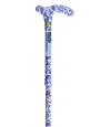 Canne de marche pliante réglable cachemire violette Canne de marche pliante réglable cachemire violette