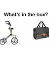 Déambulateur Let's Go Out – Rollator 4 roues léger et élégant avec sac inclus Déambulateur Let's Go Out – Rollator 4 roues léger et élégant avec sac inclus