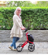 Déambulateur Let's Go Out – Rollator 4 roues léger et élégant avec sac inclus Déambulateur Let's Go Out – Rollator 4 roues léger et élégant avec sac inclus