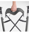 Déambulateur Let's Go Out – Rollator 4 roues léger et élégant avec sac inclus Déambulateur Let's Go Out – Rollator 4 roues léger et élégant avec sac inclus