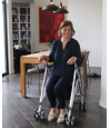 Déambulateur Ara K ultra léger pliable pour intérieur/extérieur