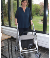 Déambulateur Ara K ultra léger pliable pour intérieur/extérieur