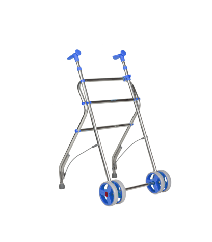 Déambulateur intérieur Forta Air Rollator - Aluminium et trés étroit
