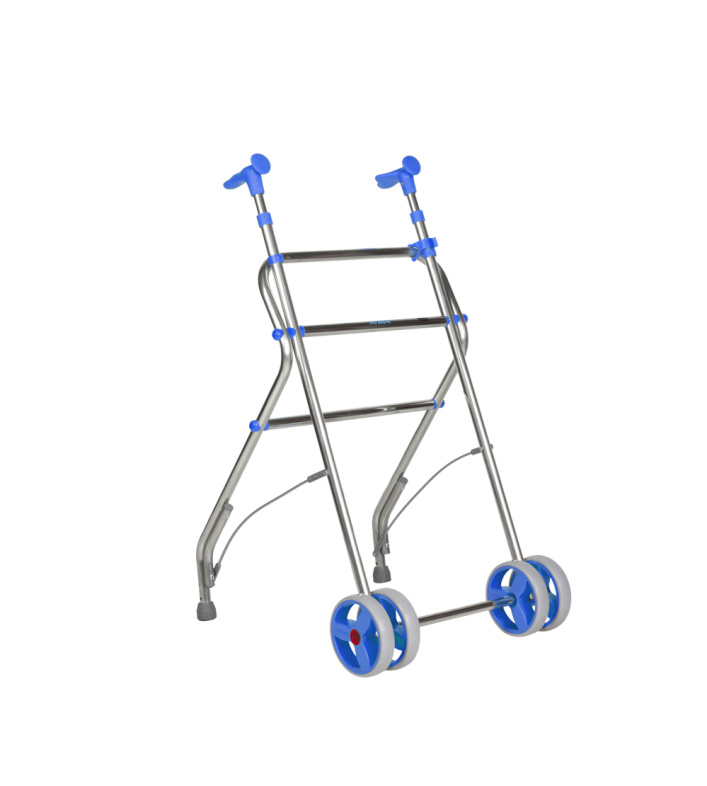 Déambulateur intérieur Forta Air Rollator - Aluminium et trés étroit