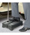 Marche Pied Pliable Antidérapant noire. Facilement rangé dans la voiture.