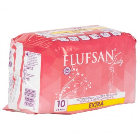 Flufsan Lady Super Plus – Protections féminines incontinence légère x10