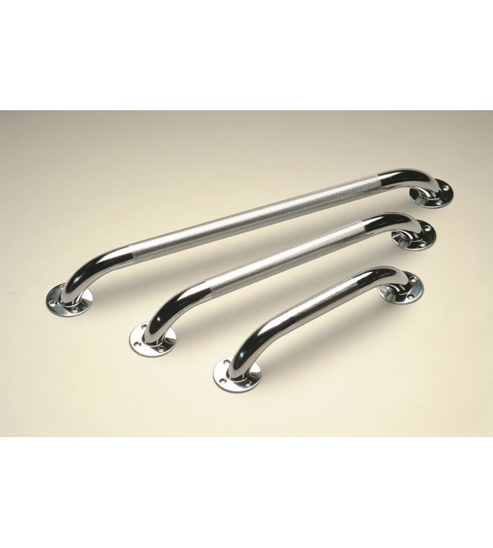 Barre d'appui acier chromé salle de bain Barre d'appui acier chromé salle de bain