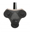 Canne de marche pliante Hurrycane avec embout stabilisateur tient debout seule