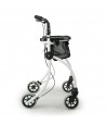 Petite largeur de ce rollator Roomba à 4 roues, une magnifique alternative pour un cadeau utile.