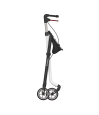 Rollator Rehasense Pixel blanc plié 26 cm compact rangement transport déambulateur léger senior CouleurSenior