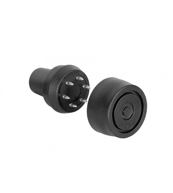 Embout canne antidérapant sur terrains gelés - 19mm