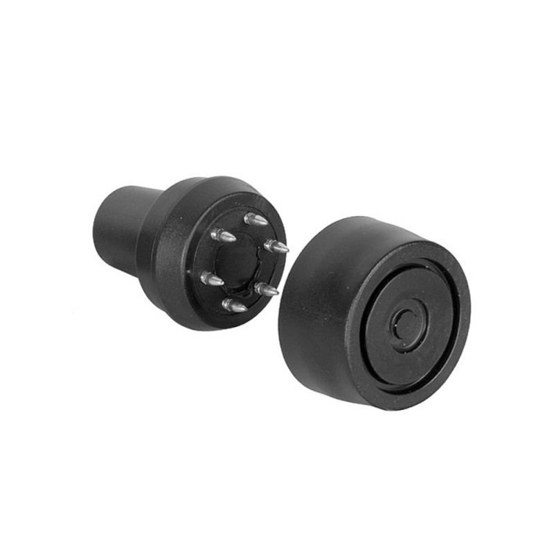 Embout canne antidérapant sur terrains gelés - 19mm