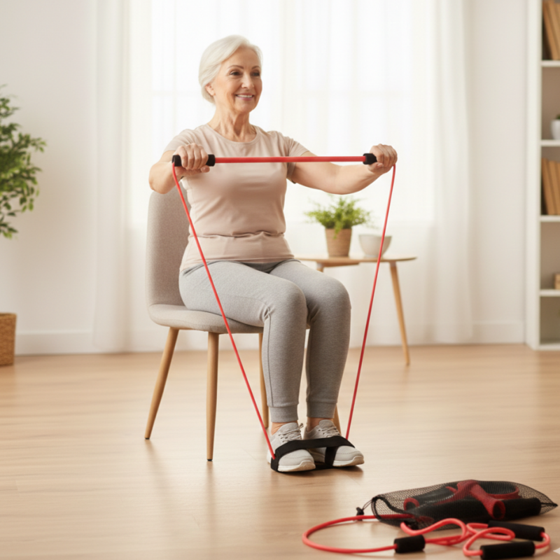 Kit d’exercice multifonction – musculateur jambes et extenseurs avec sac de transport