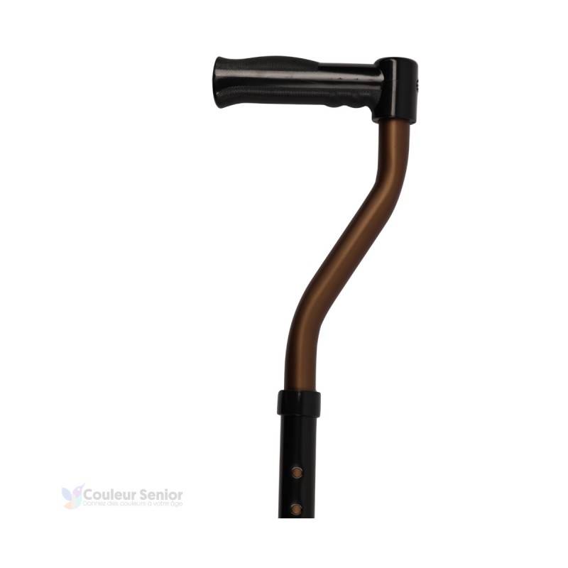 Canne de marche tripode TRIA Drive, stabilisation maximale qualité pharmacie.