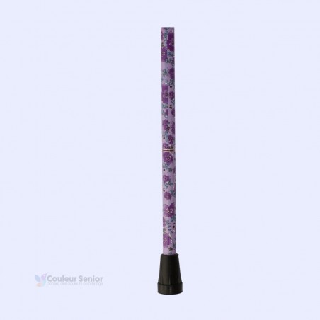Embout sécurisant pour canne de marche pour femme réglable et sobre. Morf romantique idéal pour offrir à votre grand-mère.