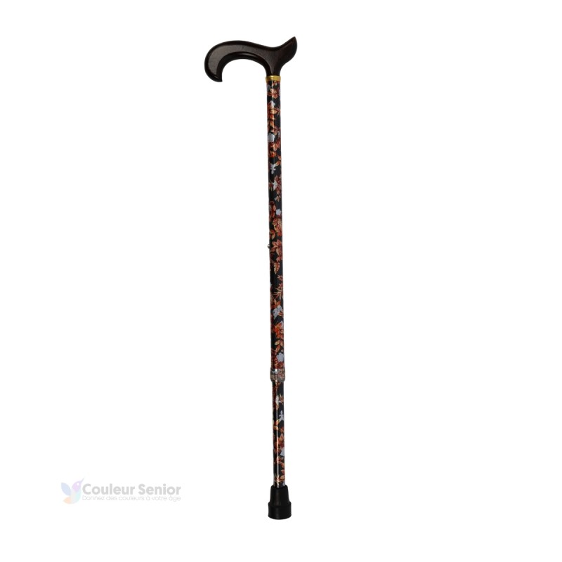 Élégante canne de marche en aluminium, motif d’automne original pour  femme, sobre.