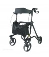Le déambulateur pliable Neo Strong, avec siège à 4 roues, supporte jusqu'à 149 kg en toute sécurité.