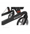 Rollator carbone Athlon pliable avec siège, 4 roues et freins à haute efficacité, très sûrs.