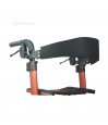 Le rollator senior Neo Fold terracotta avec siège est éligible à un remboursement.