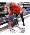 Chariot de courses senior Let's Shop, poignées réglables. Remboursement sécurité sociale.
