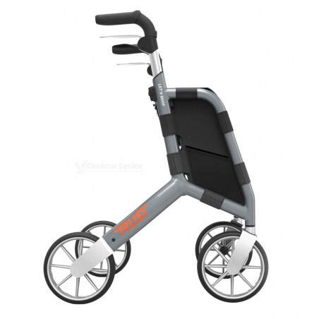 Chariot Let's Shop pour seniors actifs, roues robustes. Remboursement sécurité sociale.