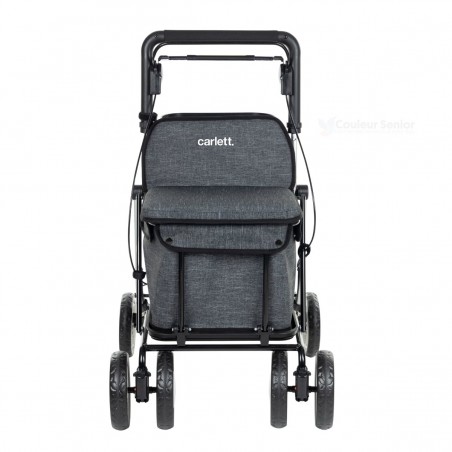Rollator chariot Lett 900 gris, pratique et au super rapport qualité-prix. Remboursé sécurité sociale.