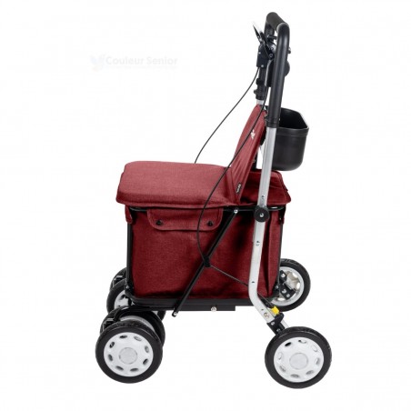 Carlett 900 : Siège confortable pour faire une pause lors des courses, idéal à offrir en cadeau.