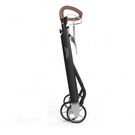 Rollator Let's Dream pliable, design suédois conçu pour l'intérieur de la maison. Éligible au remboursement par la Sécu.