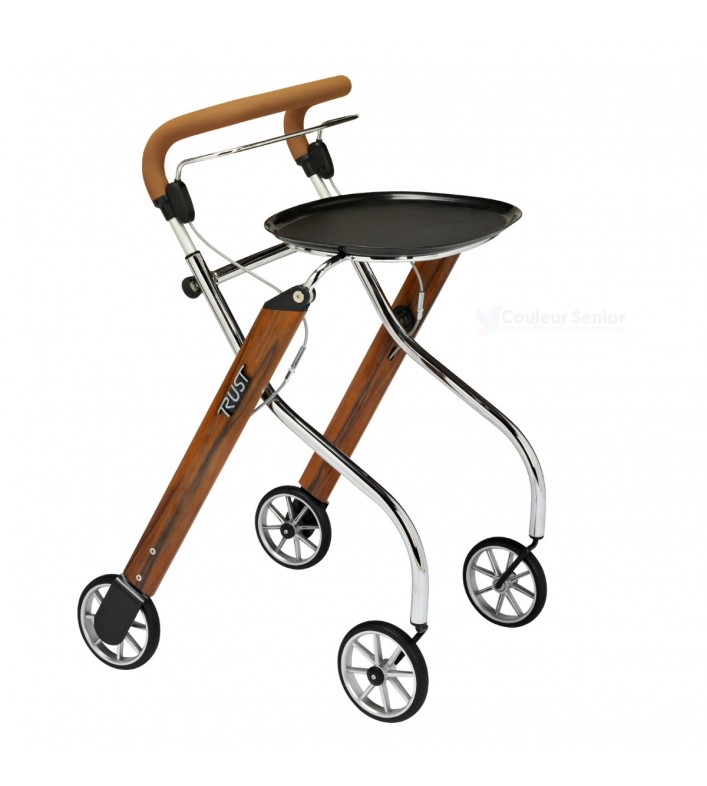 Rollator de maison Let's Go Indoor très élégant. Éligible au remboursement Sécu.
