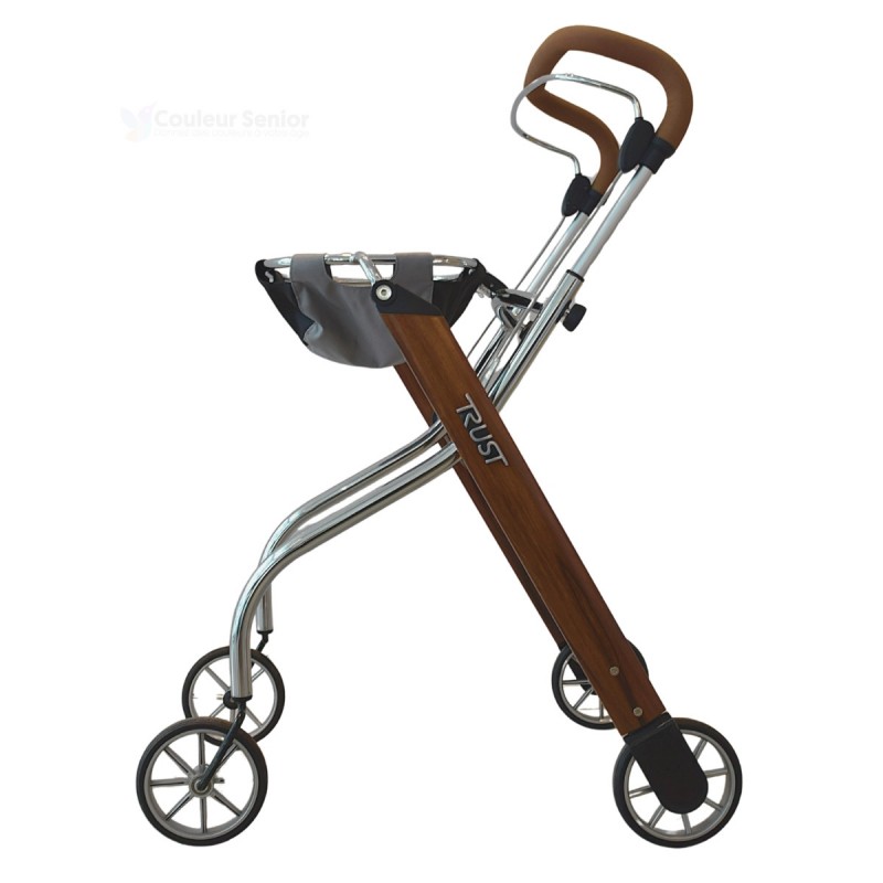 Déambulateur intérieur Let's Go Indoor – léger, étroit et pratique avec plateau et sac.  Éligible au remboursement Sécu.