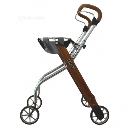 Déambulateur intérieur Let's Go Indoor – léger, étroit et pratique avec plateau et sac.  Éligible au remboursement Sécu.