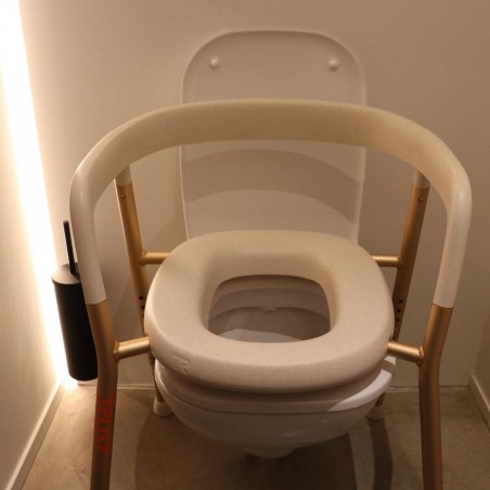 Aide à la toilette « Let's Help Me » avec un design élégant. Remboursement sécurité sociale.