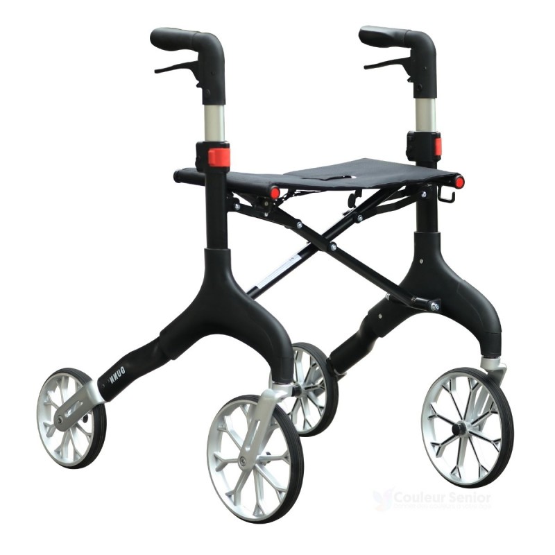 Déambulateur léger Manhattan Qunn pour les promenades. Remboursé sécurité sociale.