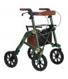 Déambulateur tout-terrain Trive au design suédois. Sac, dossier et porte-canne inclus. Excellent rapport Qualité-Prix.