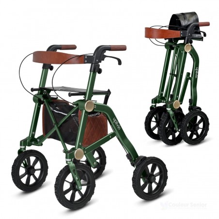 Déambulateur Trive All Terrain à double pliage. Remboursé par la sécurité sociale.
