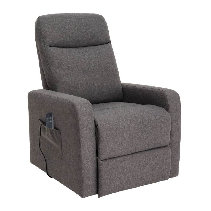 Fauteuil releveur électrique pour seniors, idéal pour le maintien à domicile.