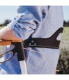 Sangle de sécurité anti-chute pour s'asseoir sur son rollator.