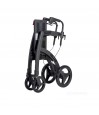 Rollz Motion noir position pliée compacte transport livraison gratuite qualité pharmacie garantie 2 ans